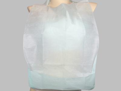 China Large Size Coverage Disposable Adult Bibs Elder Paper Anti Stain Customizable for sale