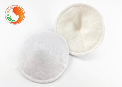 China Soft Washable Breast Pads Postpartum Leaking Shields Bamboo Reusable Nursing Pads for sale