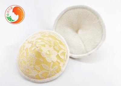 China Lace Reusable Breast Pads Sensitive Skin Feminie Lacation Breathable Anti Bacterial Odor for sale