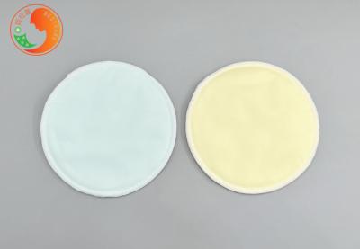 China Round Shape Washable Breast Pads Nursery Customize Cotton Breast Pads for sale