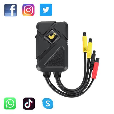 China Waterproof Motorcycle GPS Black Box Camera Kit 1080P WIFI APP Support Free Video Edit and Share to Social Media AYS-002 for sale