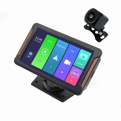 China Waterproof Carplay Display 7 Inch Touch Screen 2 Channel 1080P Recording Timing. Iphone Navigation for sale