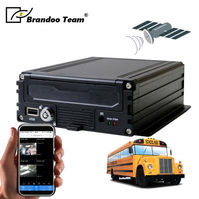 China G-sensor 8ch 720P car dvr hard disk 4G MDVR MDVR/3g mobile vehicle dvr supports 4G GPS (optional) for sale