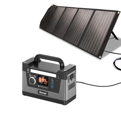 China Home Portable Solar Generator UPS 100W 100Wh with Laptop RV Phone AC DC 37500mAh USB Rechargeable Laptop for sale