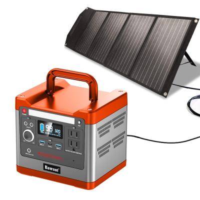 China New 320W Solar Power Station Home Solar Portable Generator With PSE ETL CE Certificate 96000mAh for sale