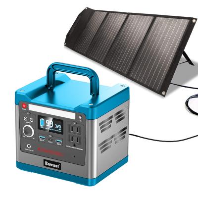 China Home Solar Generator 300W Portable Power Supply With Camping AC DC Output Indoor And Outdoor Use for sale