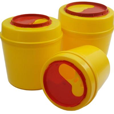 China Medical Waste Around Sharps Disposable Containers Medical Waste Safety Box for sale