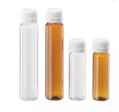 China 10ML 20ML 30ML PET Round Bottles Cosmetic Tubes With Tamper-Evident Closure for sale