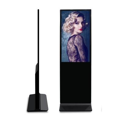 China 65 Inch Indoor Floor Stand Advertising Display for sale