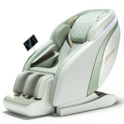 China Jare A9 New Arrival OEM ODM Price Full Sales 4D Zero Gravity Cheap Hot Electric Heated Vibration Track Weightless Body Massage Chair for sale