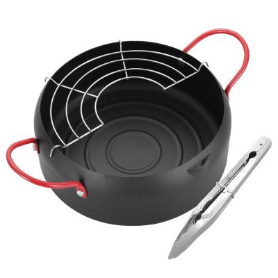 China Sustainable Fryer Home Kitchen Non-Stick Pan Diameter 22CM Cooking Ware Set for sale