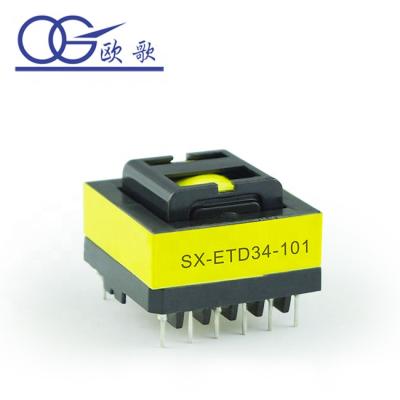 China Factory price ETD34 high frequency hipot high frequency transformer with high quality for sale