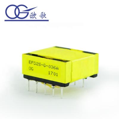 China high frequency transformer factory supply efd25 direct high frequency transformer 1.2v transformer for sale