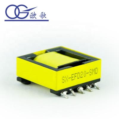 China EFD25 SMD high frequency neon 12v transformer with best price and high frequency high quality for sale