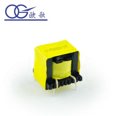 China PQ2020 240v AC 24vac high frequency transformer, high frequency transformer, low price, vertical for sale