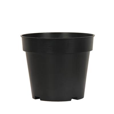 China Black Recycled Plastic Nursery Pots Wholesale Nursery Pots for sale