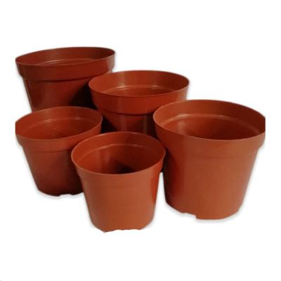 China Wholesale Plastic Teardrop Flower Pot Durable/Eco-friendly/Efficient Plastic Pots Wholesale Plastic Flower Pot With Label for sale