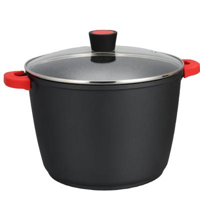 China High quality home kitchen large capacity soup pot die cast cookware set soup pot for sale