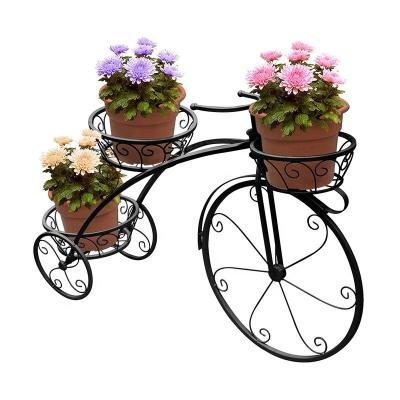 China Modern Tricycle Plant Stand - Flower Pot Rack - Ideal for Home, Garden, Patio - Great Gift for Plant Lovers for sale