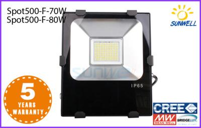 China Aluminum alloy Brightest Outdoor Led Flood Lights 110lm / w , photocell flood light for sale