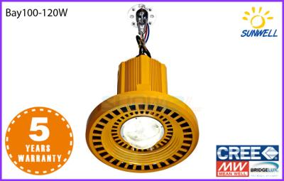 China 120 Degree LED High Bay Lights 100 W IP44 IP45 9000lm , cree high bay fixture for sale