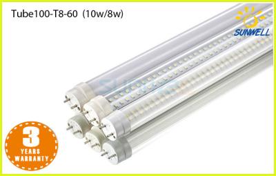 China Geleide LEIDENE van Vervangingslampen T8 Buis voor Fluorescente 600mm 6000k 8w 10w Te koop