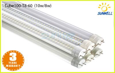 China 10 Watt Smd LED T8 Tube 600mm / 2ft fluorescent tubes for indoor for sale