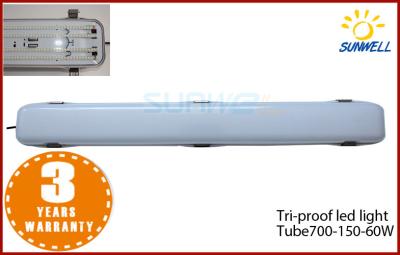 China 60W SMD2835 5 foot fluorescent tubes /  LED TRI-PROOF LIGHT WITH ALUMINUM HOUSING for sale