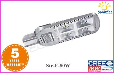 China IP65 80w de geleide verlichting van de straatlantaarn 7200lm/cree straat 5 jaar garantie Te koop