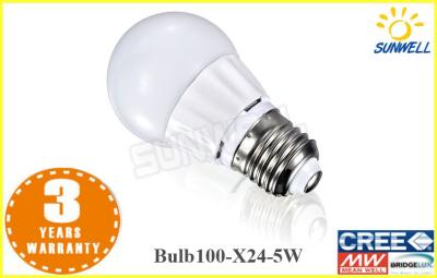 China Cool White Indoor Led Lighting Bulbs 5w with e27 Base Aluminum And Plastic Shell for sale