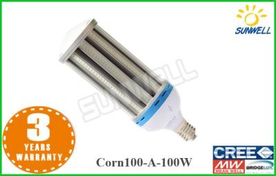 China High Power Samsung 100w led corn lamp with 110lm / w IP64 , industrial e40 led bulb for sale