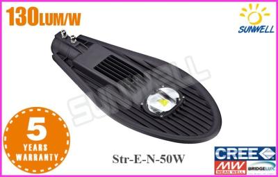 China Economische Hoge Machts Geleide Straatlantaarn 6000lm 50 Watts Bridgelux Te koop