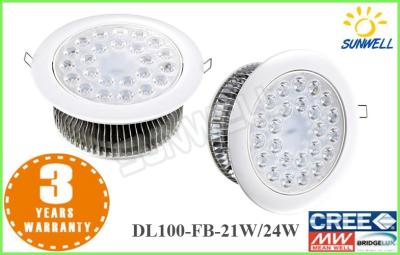 China CRI 80 Hoog Lumen dimmable geleide downlights/geleide keuken downlights Te koop