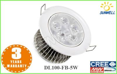 China Triac dimmable Hoge Lumen Geleide Downlight 5W, geleid regelbaar downlight Te koop