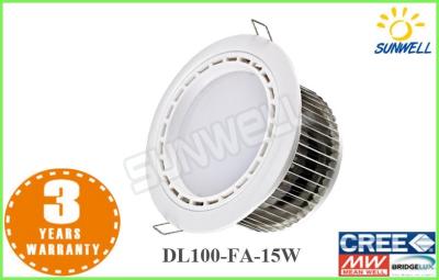 China Ersetzen Sie Halogen hohes Lumen geführtes Downlight 15W für Stange/Haus/Einkaufszentrum zu verkaufen