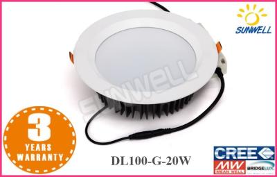 China 6 inch recessed led downlight retrofit 240v 20w cob led downlight for sale