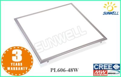 China Aluminum alloy led square panel light 2700 - 6500k  / led ceiling panel for sale