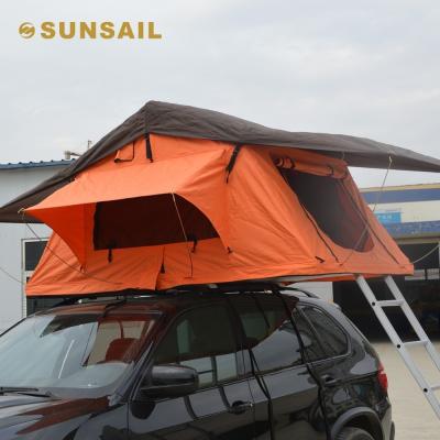 China Four-season Car Roof Top Tent with Changing Room Bottom Waterproof Index 3000 mm for sale