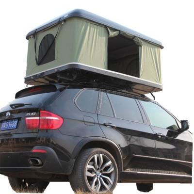 China Outdoor Firberglass Hard Shell Car Roof Top Tent Model 888-1 for Camping 214X130X28cm for sale