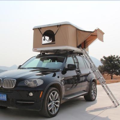 China USA EU Japan and Korea Fiberglass Hard Shell Car Roof Top Tent for Camping Adventure Kings for sale