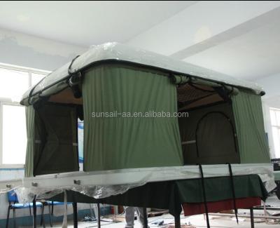 China Hard Shell Car Roof Tent Unfolding Size 214*145*95cm Camping Coche Tienda De Auto Techo for sale