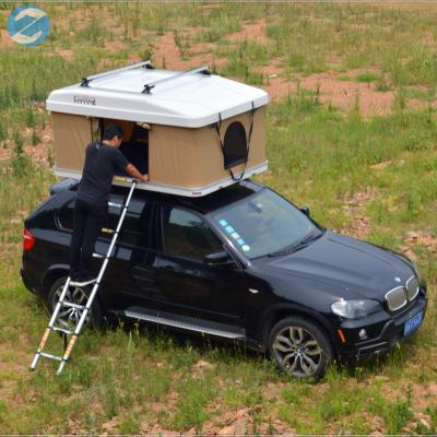 China Automatic Hard Shell Fiber Glass Car Roof Top Tent for Waterproof Camping Comfortable for sale