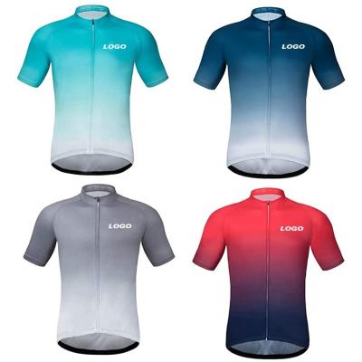 China Breathable Custom Rider Sports Mens Mountain Bike Short Sleeve Bike Cycling T-Shirt Tops Sportswear Bicycle Clothing for sale