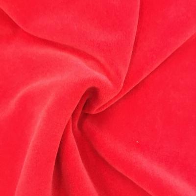 China China Anti-Static Hot Sale Spandex Super Soft 95% Polyester 5% Spandex Velvet Fabric In Dyed for sale