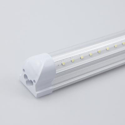 China Other PT-T8I-8F-72W-XX-Y Kinlight OEM ODM Frosted Clear 3 Hole 45w 60w T8 Integrated Led RGB Light Tube In Store for sale