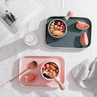 China Disposable Ceramic Nordic Creative Simple Steak Dish Breakfast Dish Home Dish for sale