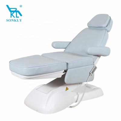 China 3 motor sonkly brand soft and comfortable massage table wick beauty spa electric adjustable bed for sale