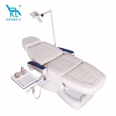 China Soft and comfortable brand sonkly 3motor spa treatment bed facial superior beauty salon electric beauty wicking chair massage bed for sale