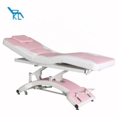 China wholesale 3 motors price back recline spa cheap removable face massage table sonkly brand facial bed best cost effective for sale