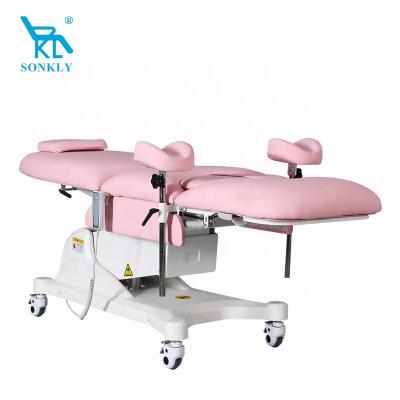 China Soft and comfortable sonkly brand luxury examination bed gynecological consultation bed high female care for sale